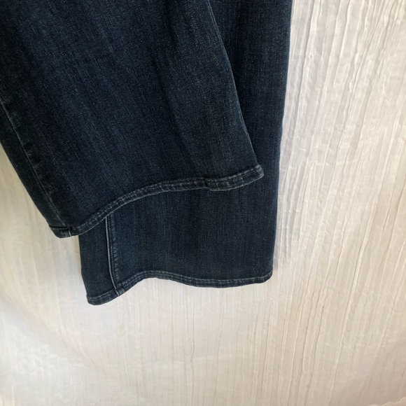 EXPRESS size 4 ZELDA wide leg ultra low rise jeans medium rise slim fit NWT - Picture 6 of 13